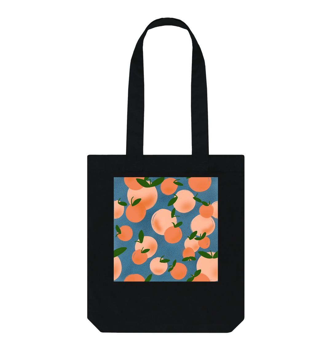 Black Peaches tote bag
