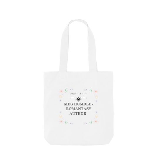 White Printed Bag Front